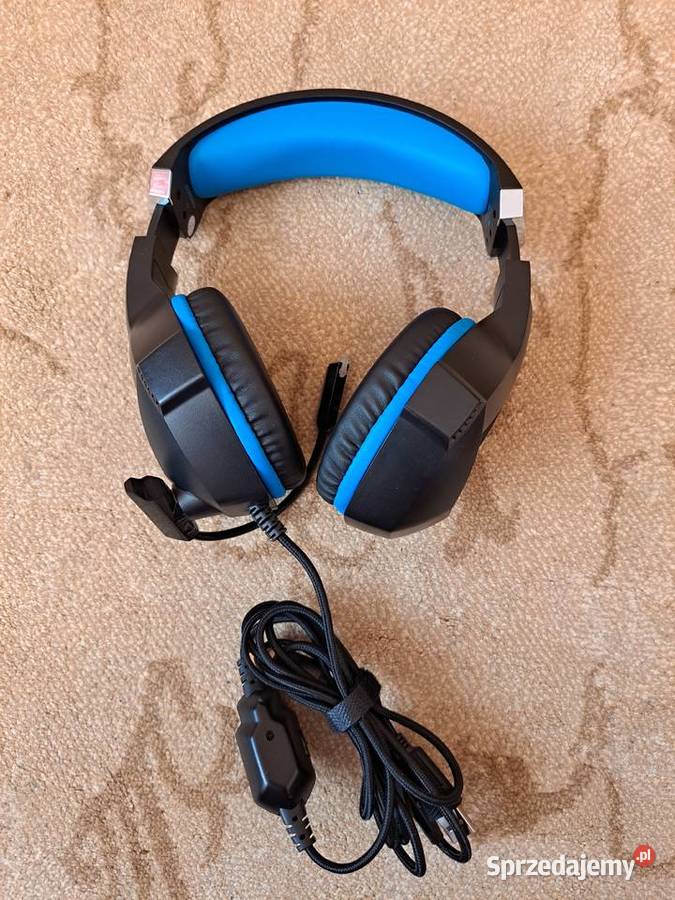 Słuchawki gamingowe nauszne przewodowe Ozeino Warszawa