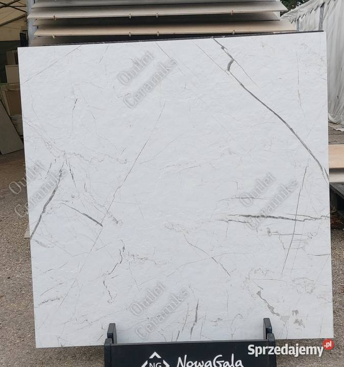 Marmo blackwhite mat 80x80 płytki łazienkowe Radom