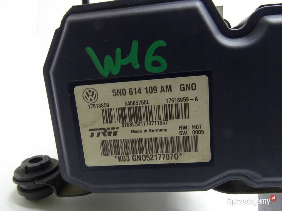 POMPA HAMULCOWA ABS AUDI Q3 TIGUAN 5N 20 TDI osobowe