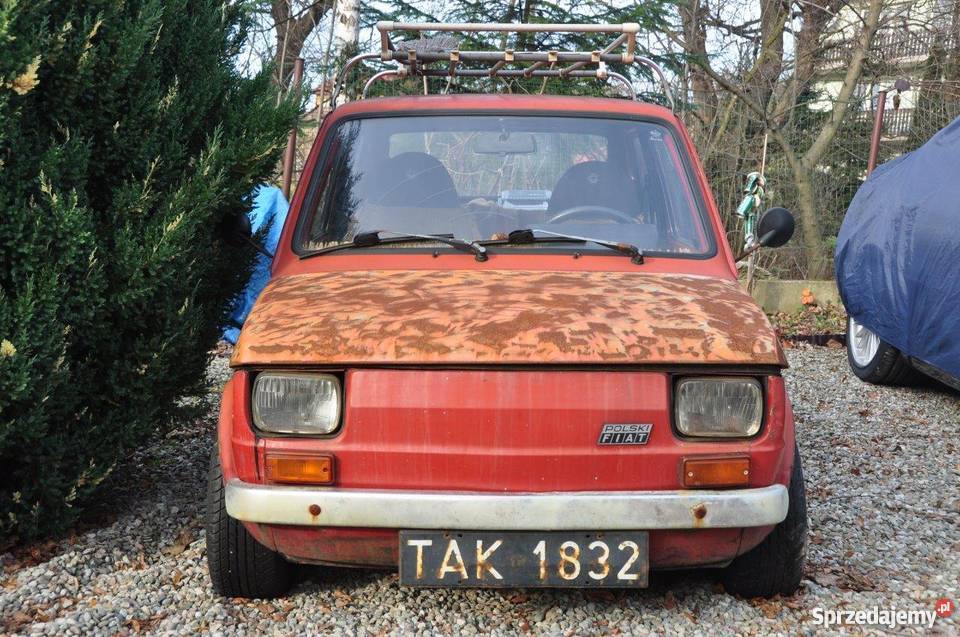 Maluch 126 jedyny taki rost cult german style małopolskie Pleśna