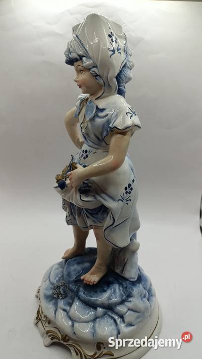 Figurka porcelanowa dziewczyna z mnóstwem owoców Zamość sprzedam