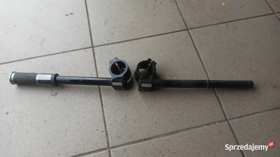 Kierownica aluminiowa CLIPON 413mm Custom Cafe Części i akcesoria motocyklowe