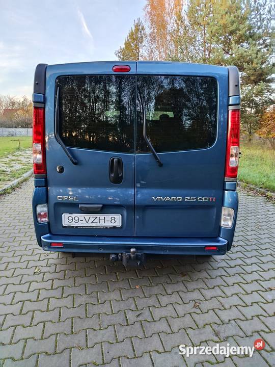 Opel Vivaro 25 CDTI 2009 Rok produkcji 2009