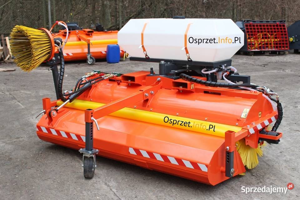 Zamiatarka hydrauliczna z pojemnikiem i Wrocław