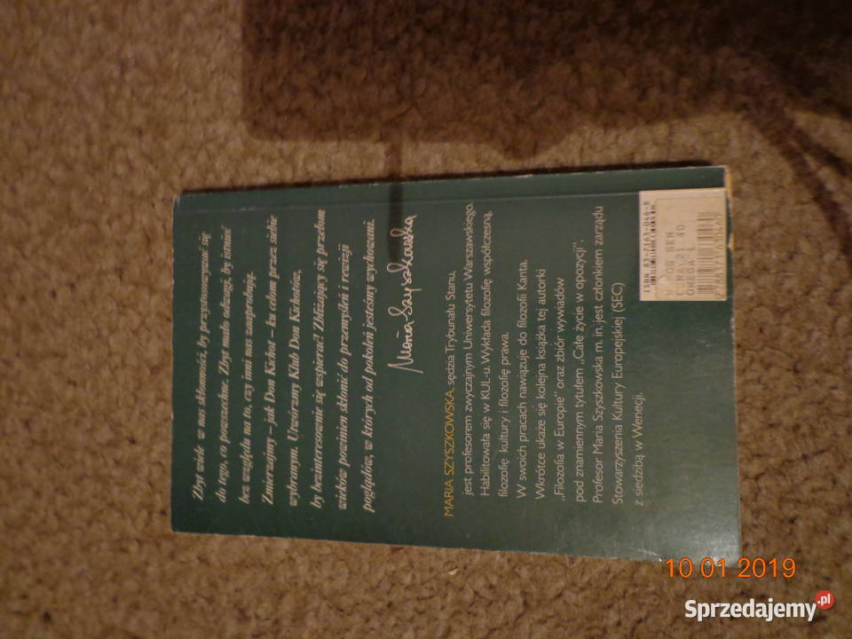 W poszukiwaniu sensu życia Maria Szyszkowska Kultura i Rozrywka Łódź