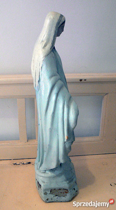 MATKA BOŻA PIĘKNA DUŻA STARA FIGURA Antyki podkarpackie Krosno sprzedam