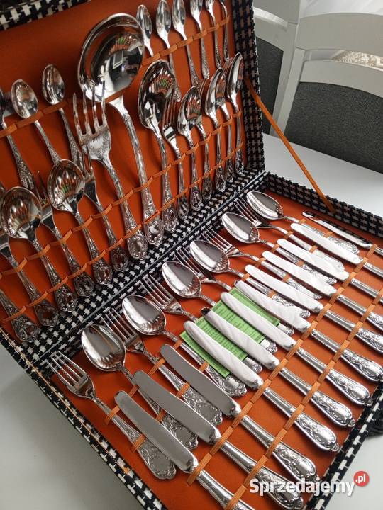 Sztućce srebrne Kalisz sprzedam