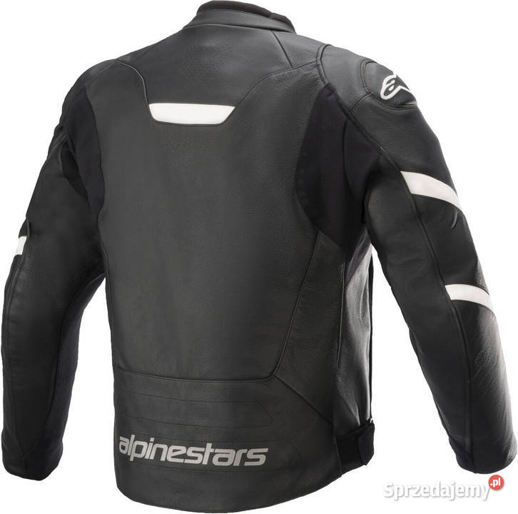 Kurtka motocyklowa skórzana Alpinestars Faster Zielona Góra