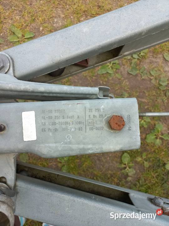 Laweta Przyczepa GEWE L4805 lawety