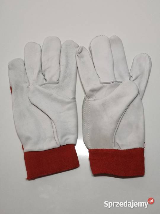 Rękawice robocze Verken Velcro skórzane rzep r Radom sprzedam