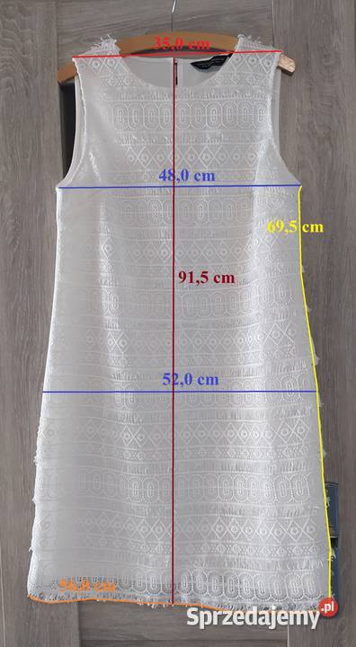 Sukienka damska DOROTHY PERKINS biała Spódnice i sukienki Hajnówka