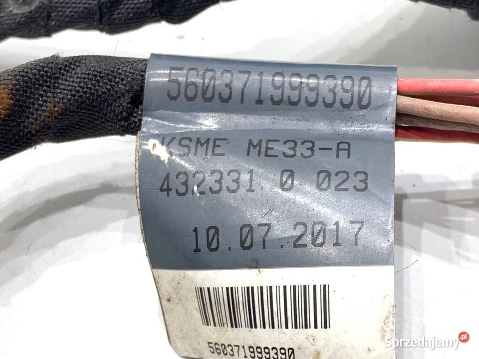 INSTALACJA ELEKTRYCZNA WTRYSKÓW 06L971627K osobowe