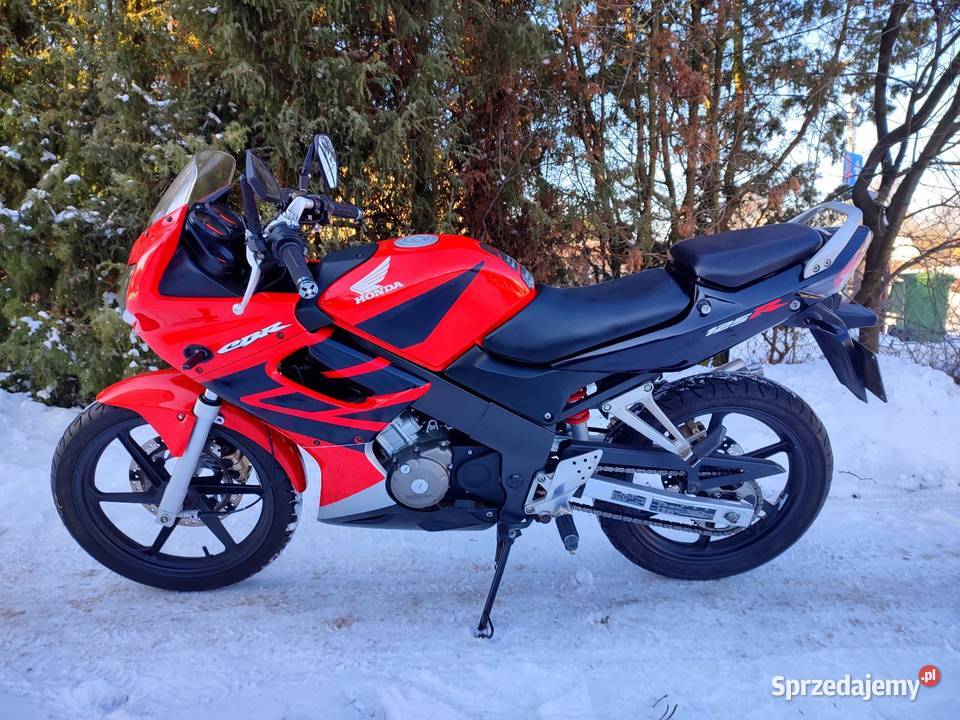 Honda CBR 125 R kat B A1 2007r 24 Transport sportowy Łuków sprzedam
