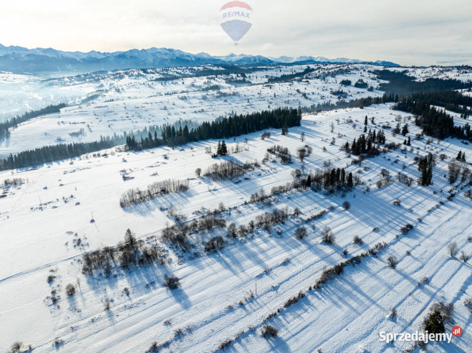 Działka rolna widokowa Biały Dunajec