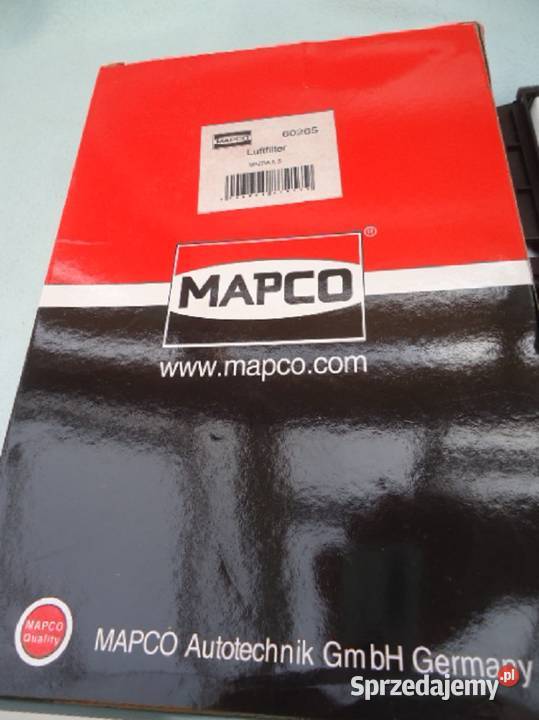 NOWY ZESTAW FILTRÓW DO MAZDY MAPCO 68554 zestawy Jaworzno