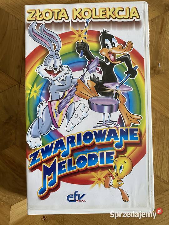 Zwariowane melodie bajki na kasecie VHS