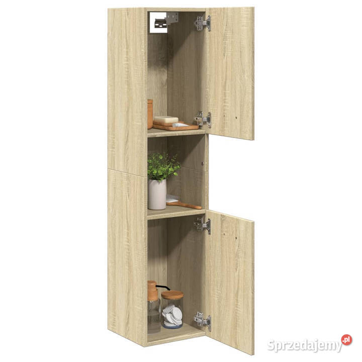 Szafka łazienkowa dąb sonoma 30x30x130 płyta mazowieckie Warszawa