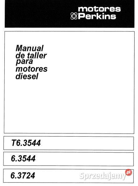 PERKINS T63544 63544 63724 6354 6372 instrukcja świętokrzyskie Kielce