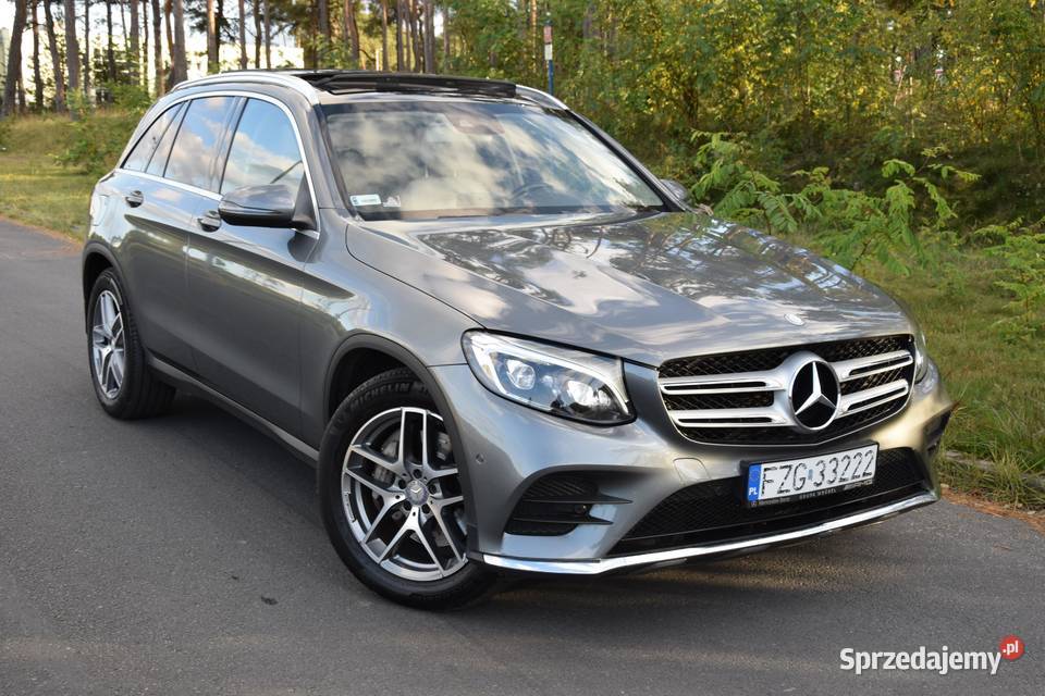 Mercedes Benz GLC220 Salon PL 1-właćciciel Serwis Bezwypadkowy jasny środek