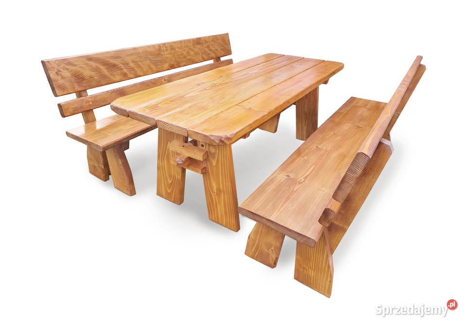 meble do ogródka taras altany ogrodowe drewniane ławy stół