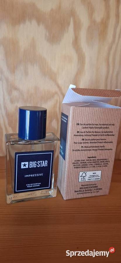 Perfumy Big Star Kosmetyki i perfumy