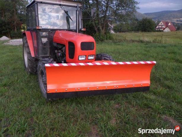 Pług do śniegu Ursus C 330 c 360 3 p MF 235 255 nieuszkodzony Maszyny budowlane i rolnicze Myślenice