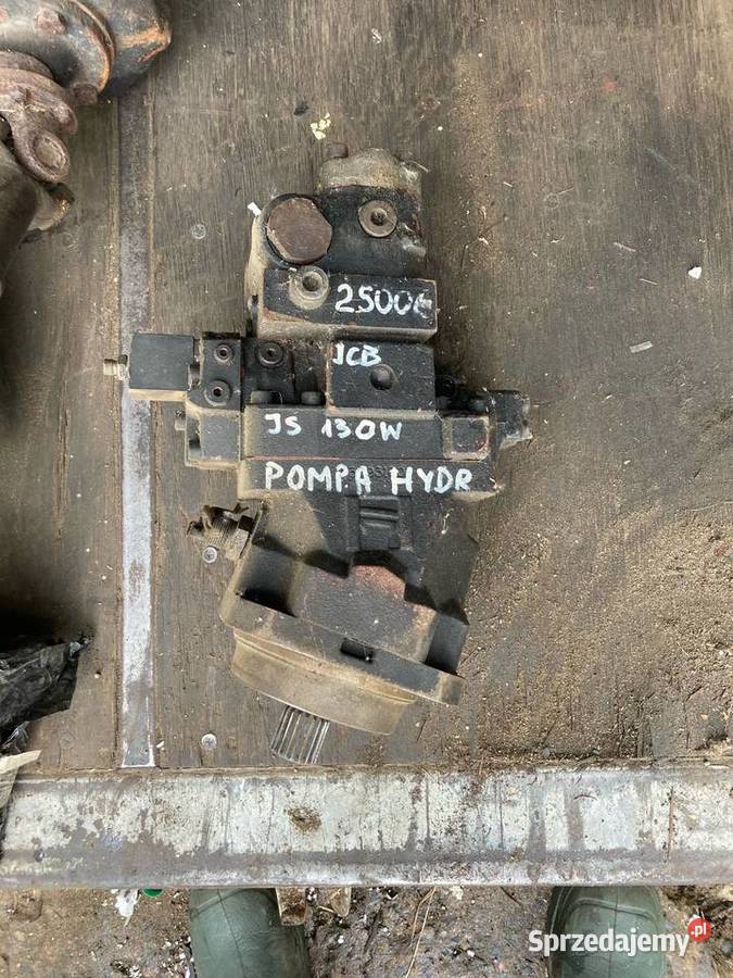 Pompa hydrauliczna JCB JS 130W Części do maszyn budowlanych pomorskie Kosakowo