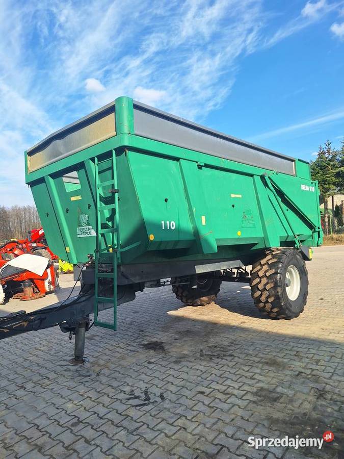Przyczepa skorupowa wywrotka 11 ton Stan Łomża