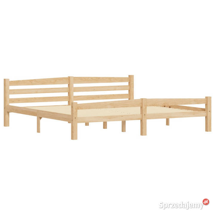 Rama łóżka z litego drewna sosnowego 200 x 200 Warszawa sprzedam