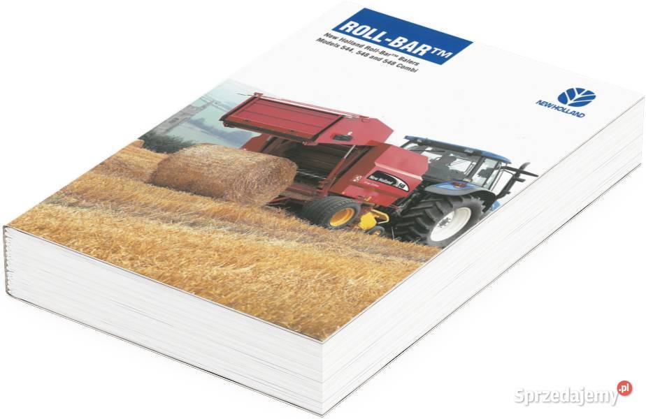 NH TVT Holland Instrukcja katalog napraw obsługi wielkopolskie Szamotuły sprzedam