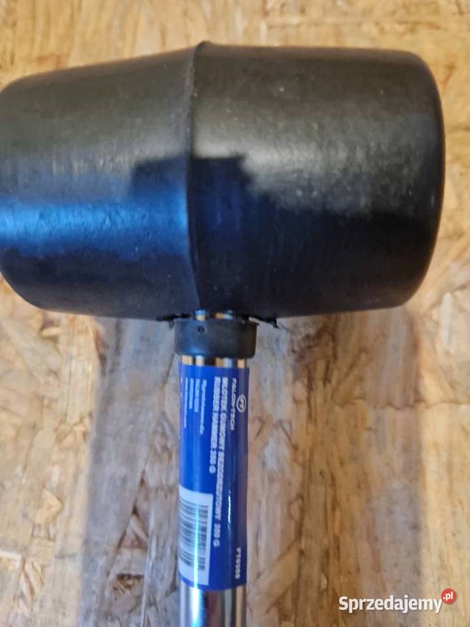 MŁOTEK GUMOWY Z METALOWĄ RĄCZKĄ Waga 350 g wielkopolskie Głogowa