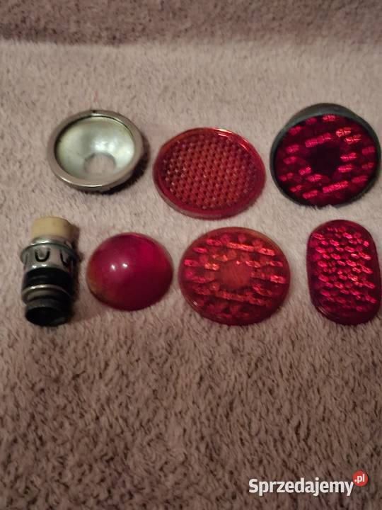 Sprzedam stare szklane lampki do motorów Nowe