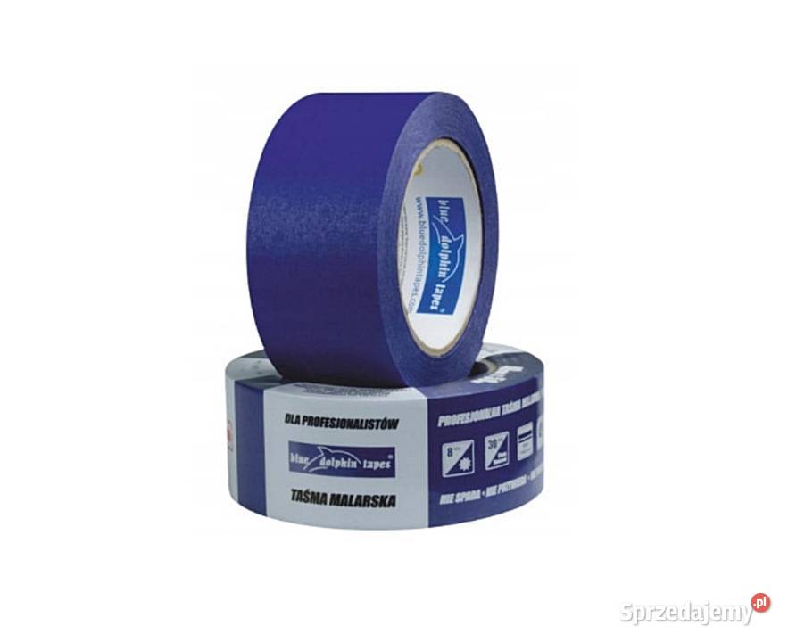TAŚMA MALARSKA Blue Dolphin 25x50m papierowa Myślenice