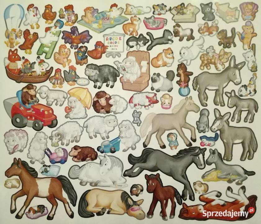 Książka Książeczka Naklejkami Naklejki Wieś Mogilany