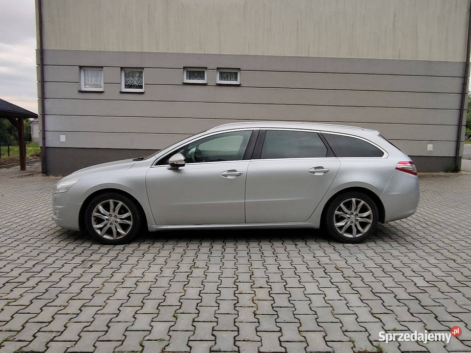 Peugeot 508 16 eHDI 115 2013r Bogate Wyposażenie relingi dachowe Bogoria