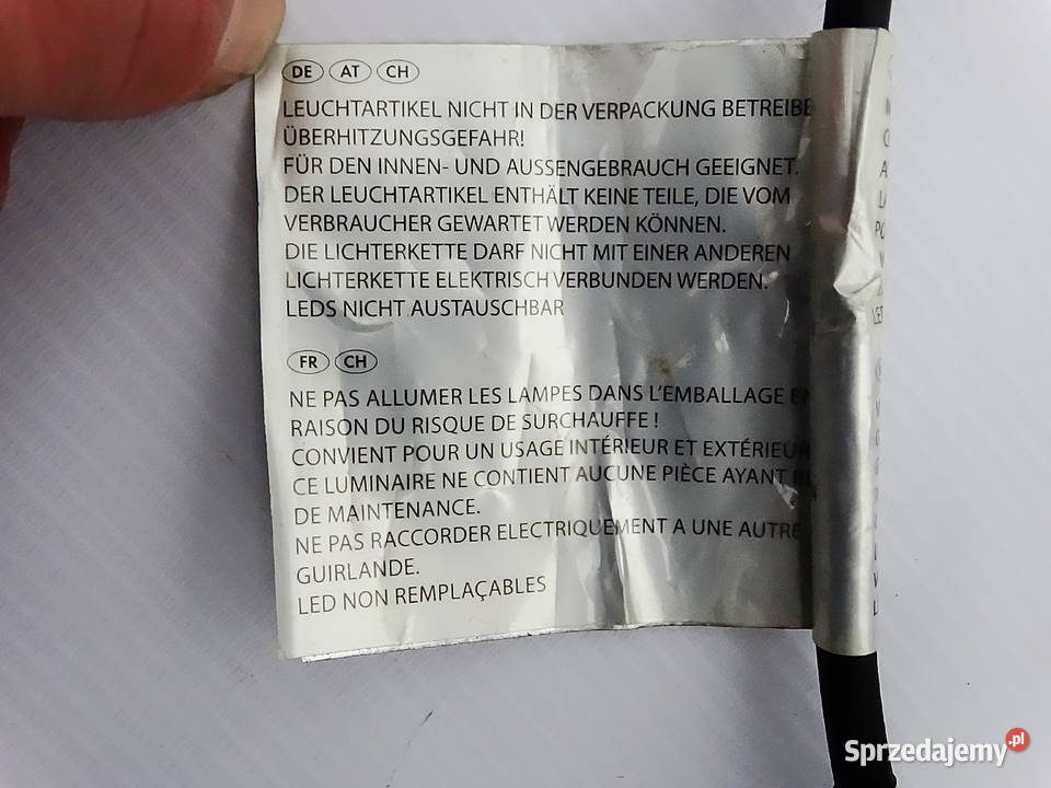 LED wąż świetlny Melinera 10 m biały IP44 Biłgoraj