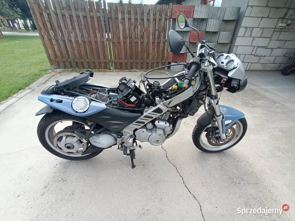 Uszkodzona BMW 650 CS na części turystyczny BMW wielkopolskie Krobia