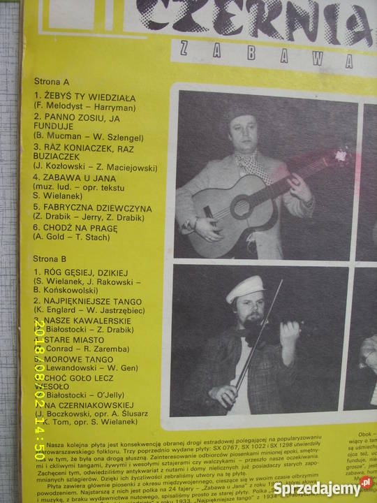 LP folk KAPELA CZERNIAKOWSKA 3 LP sprzedam