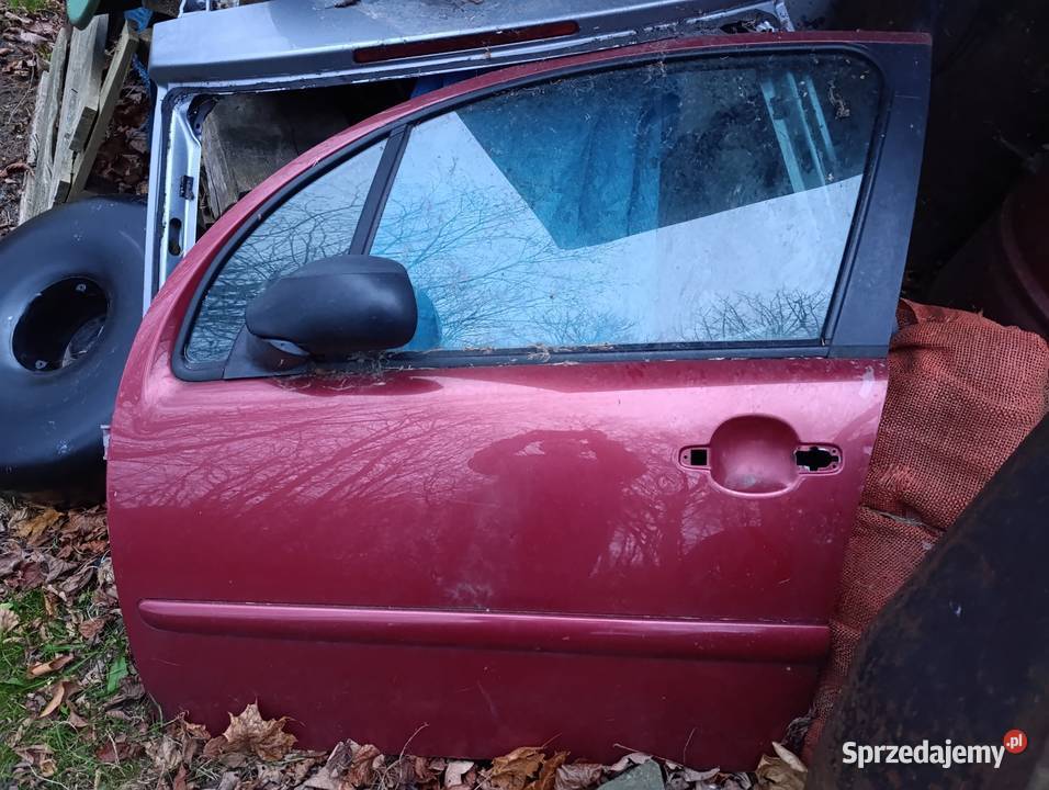 Lewe przednie drzwi CITROEN C3 Limanowa sprzedam