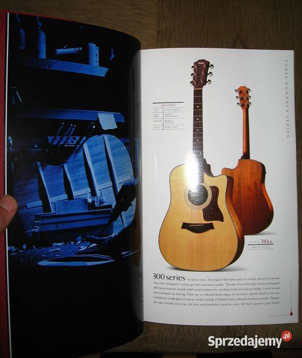 Taylor guitar catalog 1999 katalog gitar Kępice