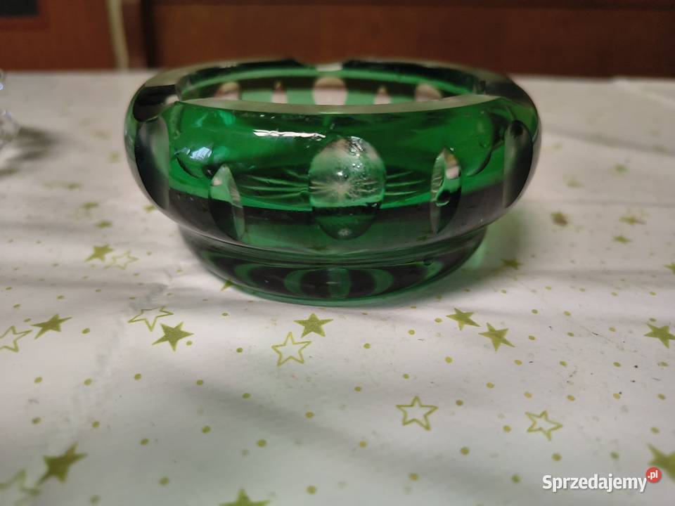 Kryształowe popielniczki Rosenthal łódzkie Chorzew