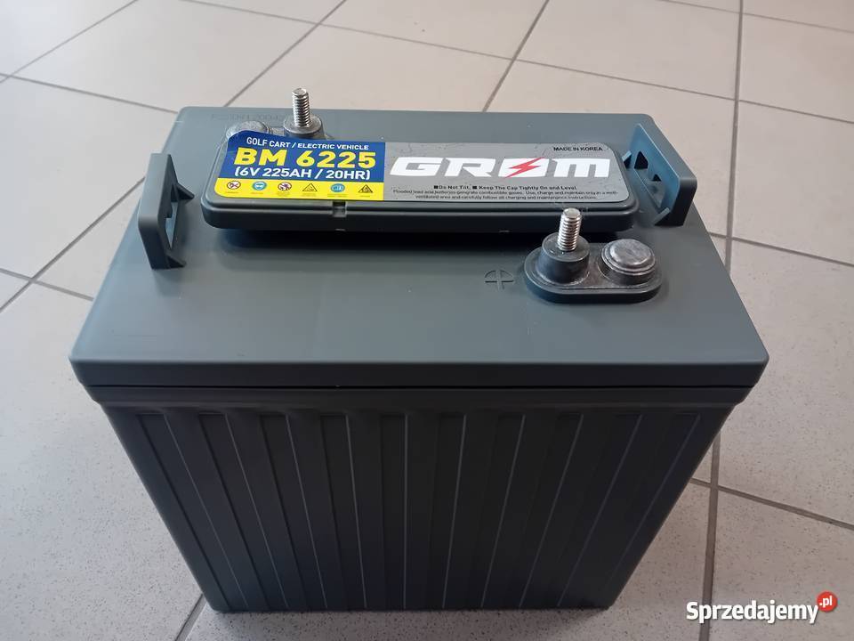 Akumulator trakcyjny GROM 6V 225Ah SOSNOWIEC sprzedam