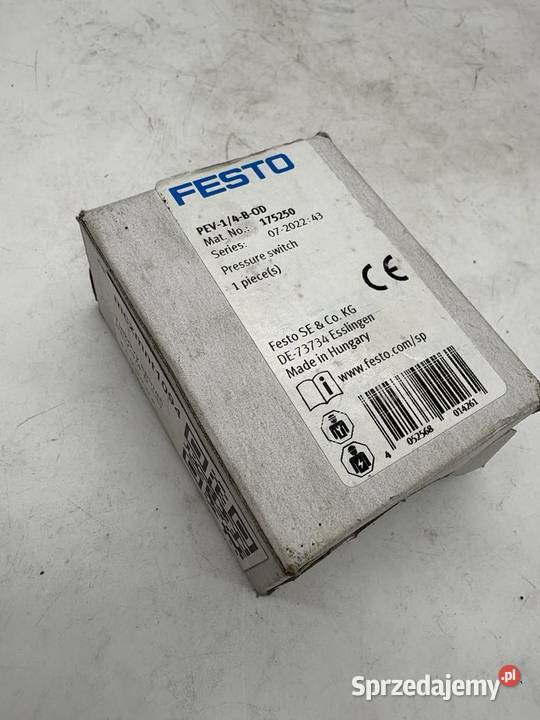 Festo PEV14B 175250 Wyłącznik ciśnieniowy Warszawa
