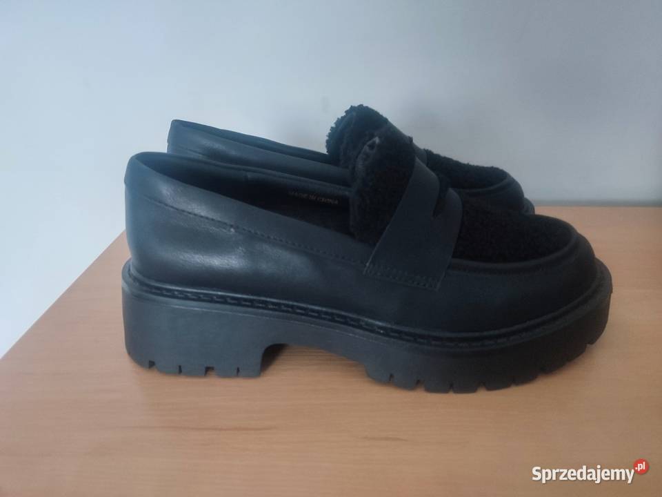 Mokasyny Loafersy Damskie 374 245 Badura 24.5cm Półbuty lubelskie sprzedam