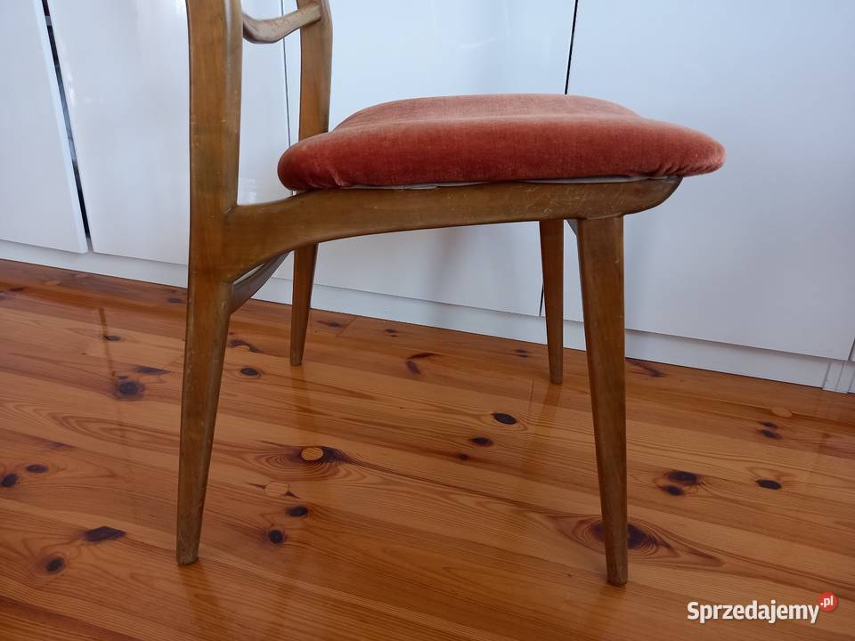 Niemieckie krzesła tekowe habeo vintage lata 60 Krzesła Rawicz