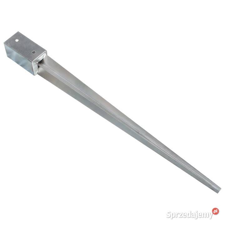 vidaXL Kołki gruntowe 6 srebrne 7x7x90 145405 Warszawa sprzedam