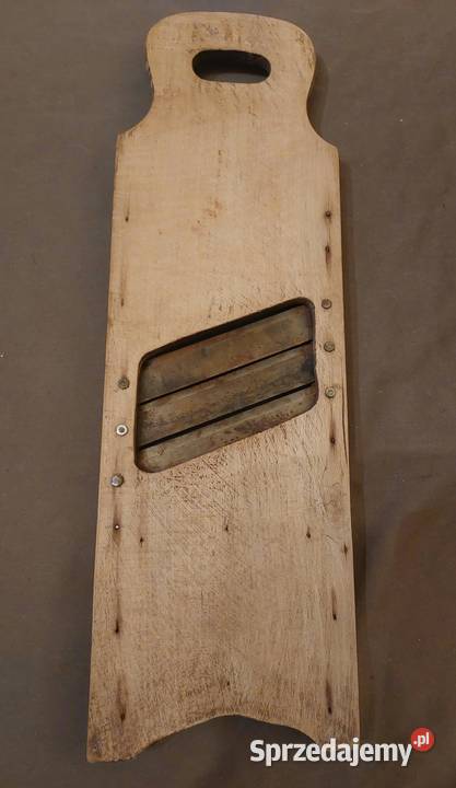 Stara drewniana szatkownica tarka do kapusty Pozostałe Wrocław