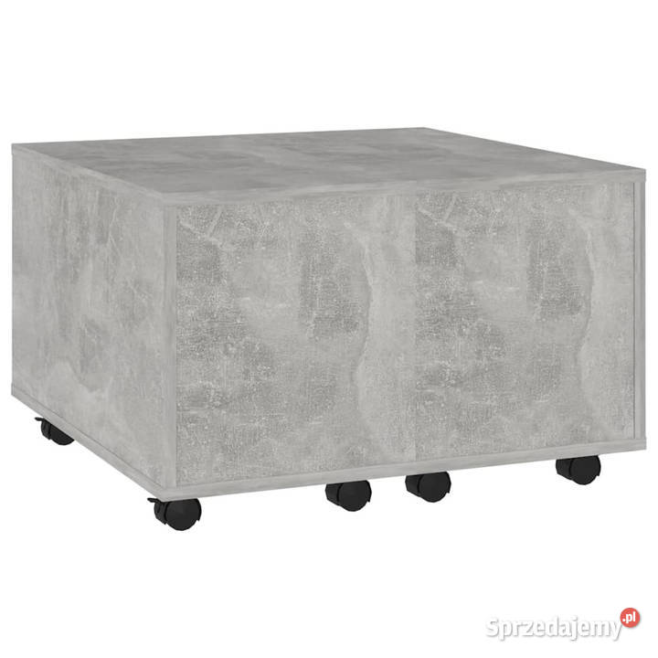Stolik kawowy szarość betonu 60x60x38 WM806862 Warszawa sprzedam