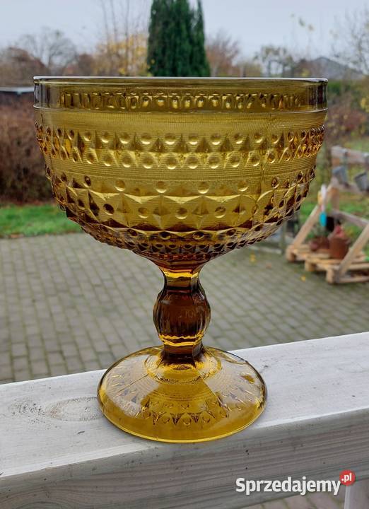 Owocarka bombonierka wzór Romby i guziczki HSG