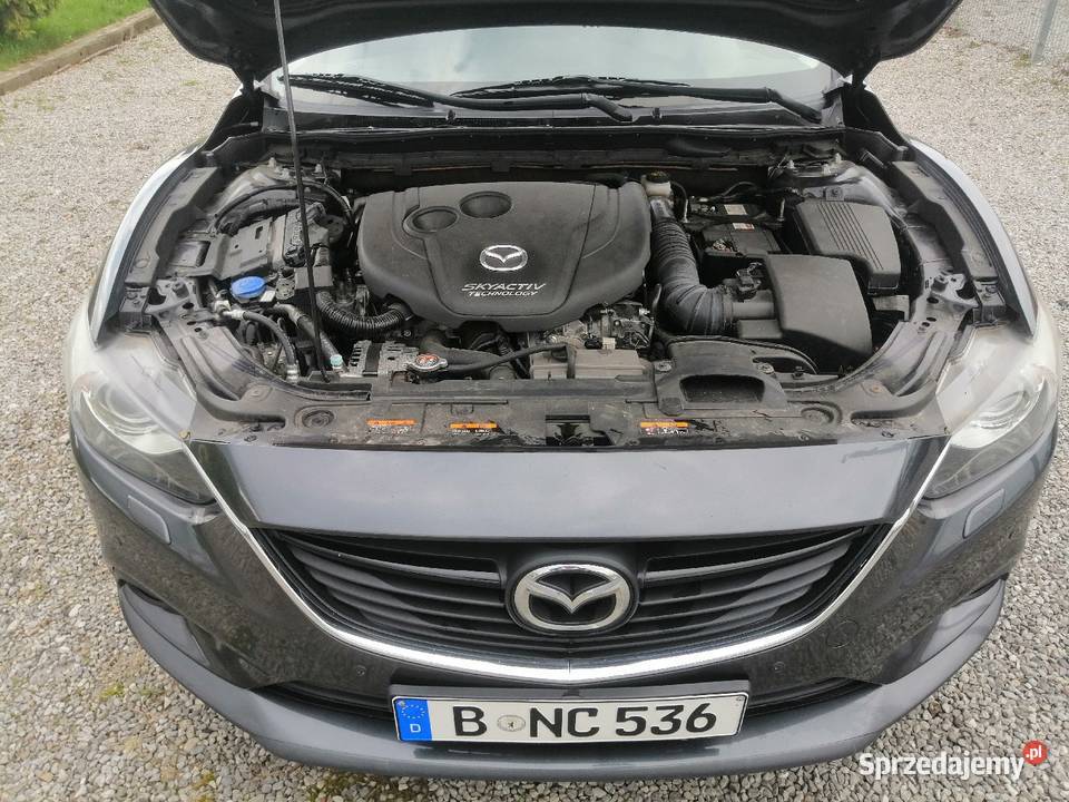 Mazda 6 2014r Sprowadzona Serwisowana kurtyny powietrzne